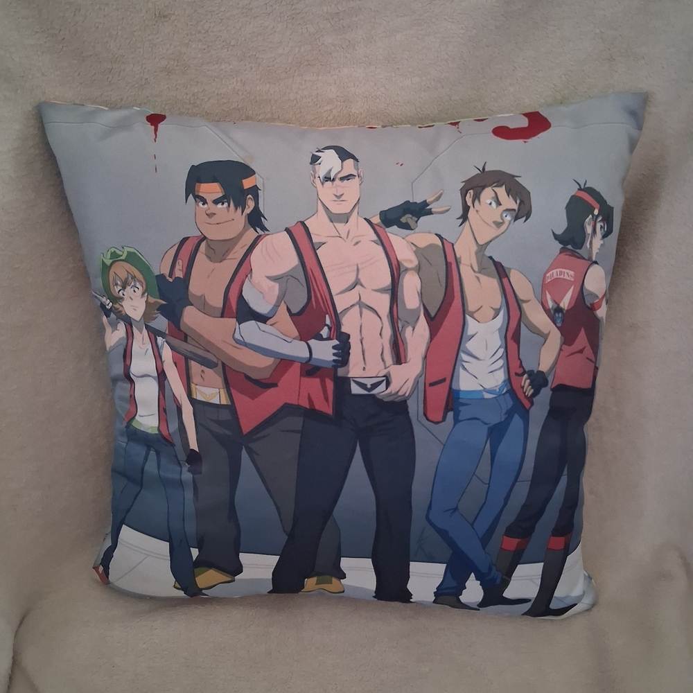 Anime Character Throw Pillow Voltron 16*16